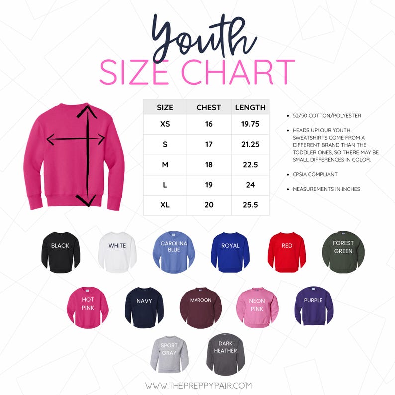 Sudadera de cuello redondo personalizada para niños, sudadera juvenil con monograma personalizado, jersey con monograma, sudadera con monograma, sudadera personalizada imagen 12