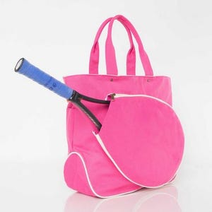 Personalized Tennis Bag, Monogram Tennis Gifts, Custom Tennis Bag, Tennis Accessories Organizer Bag, Tennis Gifts Guys, Paddle Tennis Bag image 10