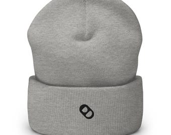High Quality Cuffed Beanie With Embroidered Soda Tab Logo - Great Conversation Piece + Free Shipping