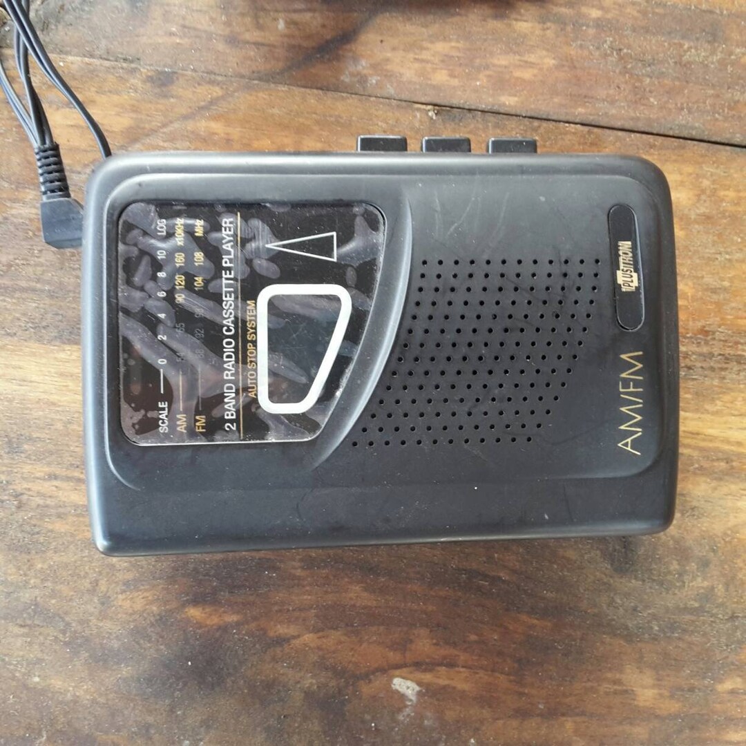 PLUSTRON 2 Band Radio/cassette Player Made in Uk/vintage Radio Etsy