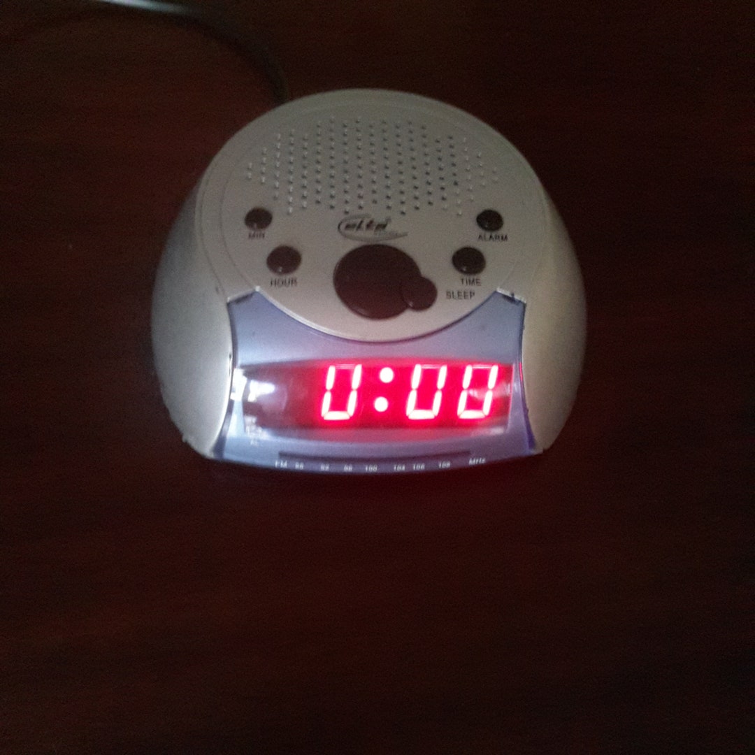 German Alarm Clock Radio Vintage/elta Alarm Clock Made in Etsy