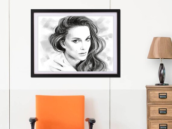 Natalie Portman Giant Wall Art Poster Print