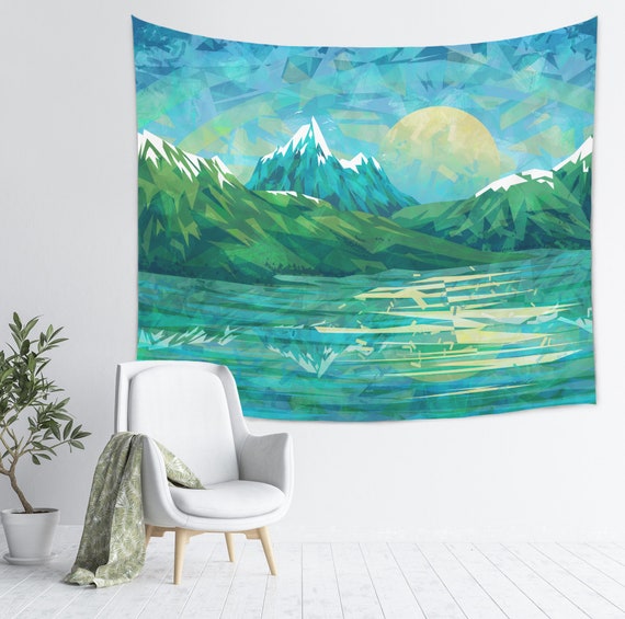 Blue mountain tapestry sale