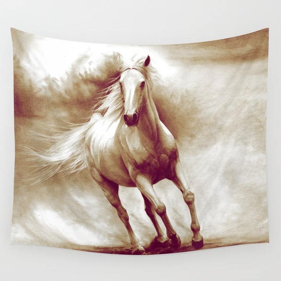 horse wall tapestry