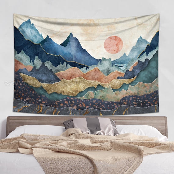 How to Hang a Tapestry: 10 Different Styles