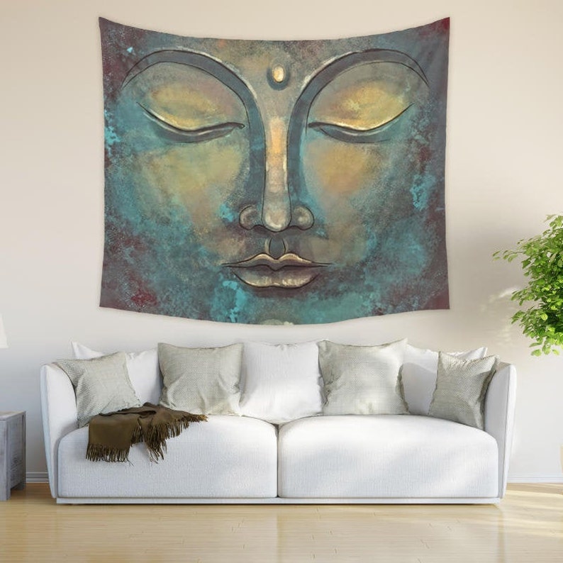 Buda Tapiz / Buda rústico Zen dormitorio decoración ...