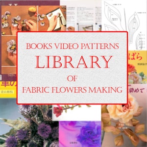 Książki o tworzeniu kwiatów online PDF 127 książek technika Somebana narzędzia do robienia kwiatów jak zrobić kwiaty z jedwabiu wzory kwiatowe zdjęcie 1