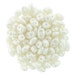Pearl Shine-White, SuperDuo, Czech Glass, 2 hole, 2.5x5mm 1030 Grams (F-7A)