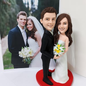 Custom Wedding or couple Bobblehead, Custom-Made Bobblehead Character, Personalized Bobble Head, Custom Bobble Head From Photo