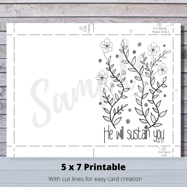 Printable Bible Verse 5 X 7 Note Cards HUGE 21 Page Bundle | Etsy