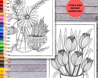 Printable Coloring Page Sedona Arizona Coloring Page PDF - Etsy