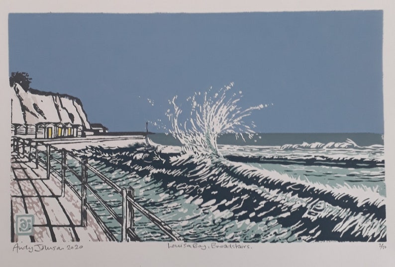 Louisa Bay, Broadstairs, South East Kent Coast Etsy