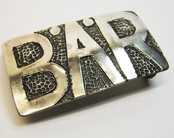 Belt buckle BerlinSouvenir nickel silver hallmarked