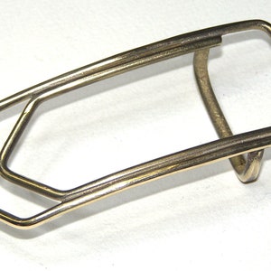 sophisticated belt buckle office made of brass