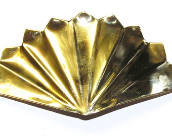 Hair clip "sunrise" made of brass