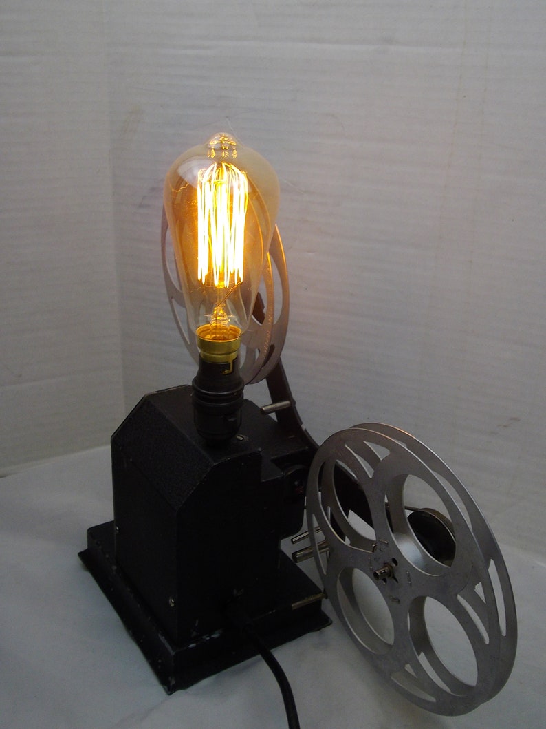 industrial lamp, vintage lamp,Steampunk lamp, retro lamp, edison lamp, desk lamp, steampunk lighting, man cave image 9