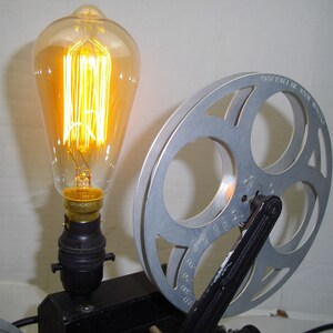 industrial lamp, vintage lamp,Steampunk lamp, retro lamp, edison lamp, desk lamp, steampunk lighting, man cave image 3