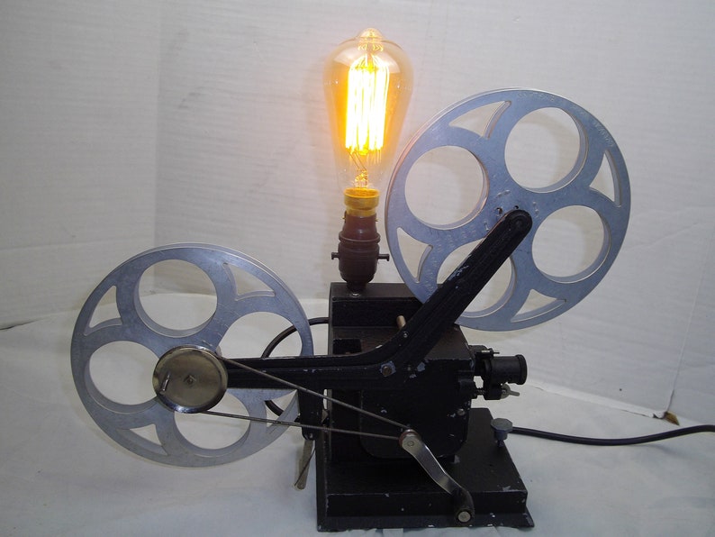 industrial lamp, vintage lamp,Steampunk lamp, retro lamp, edison lamp, desk lamp, steampunk lighting, man cave image 2