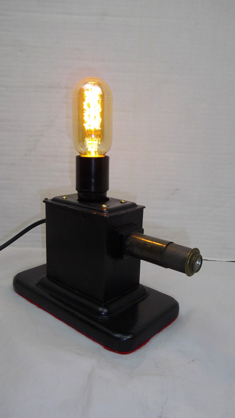 Magic lantern projector desk lamp image 1