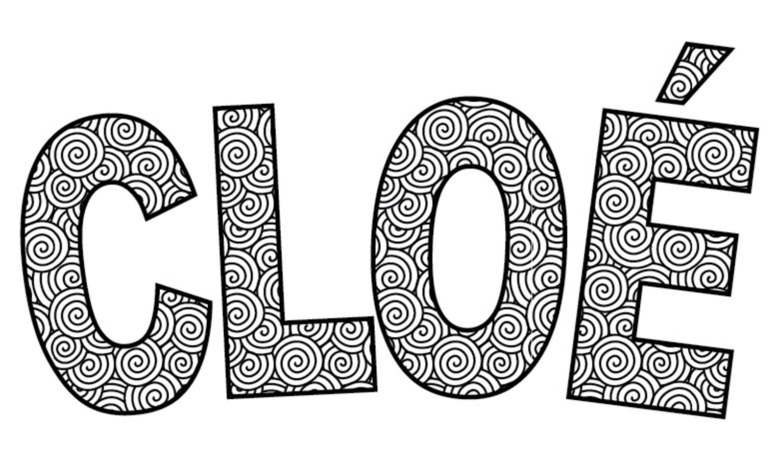 Votre nom pour colorier Page de nom personnalisée livre de - Etsy France