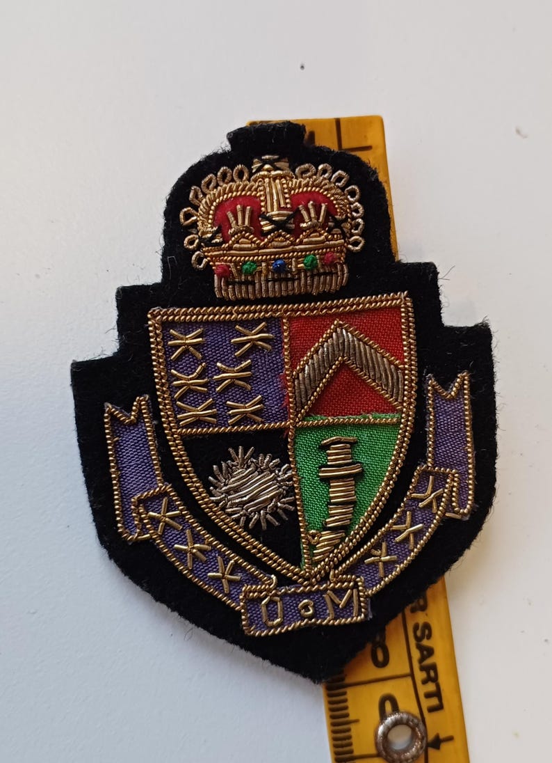 PARCHE VINTAGE stemma senza scitta