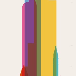 Shapes of Denver art print