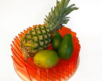 A Deeper Orange Fruit Bowl