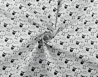 Shaun Das Schaf Stoff Etsy