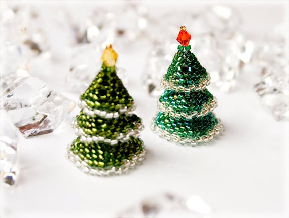 Xmas tree beading TUTORIAL