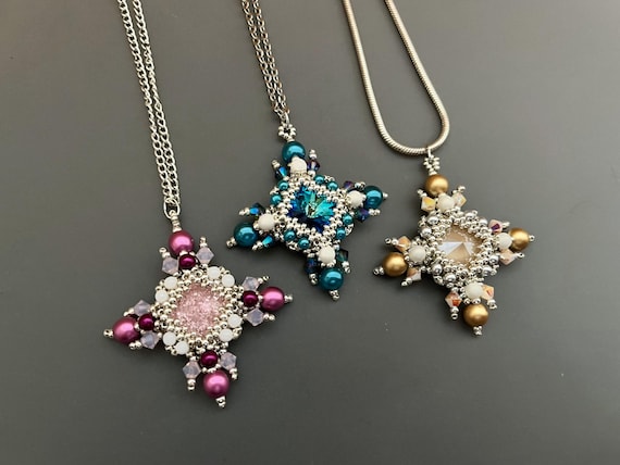 DawnStar pendant beading TUTORIAL