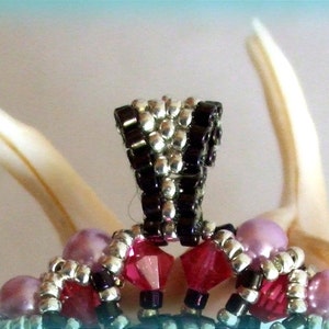 Pendant holder beading TUTORIAL