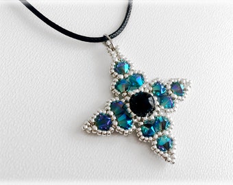ShinyStar pendant beading TUTORIAL