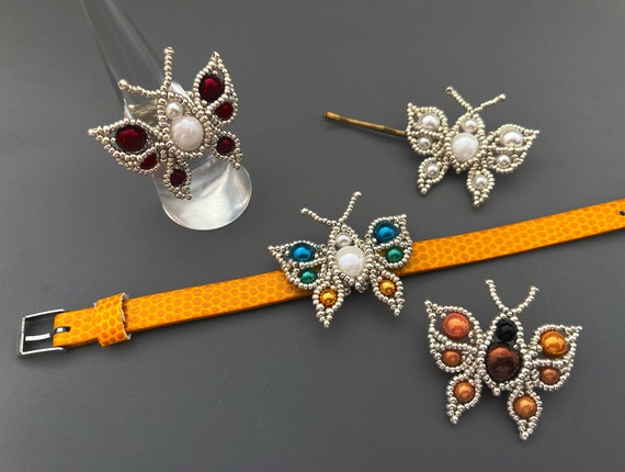 SpringButterfly beading TUTORIAL