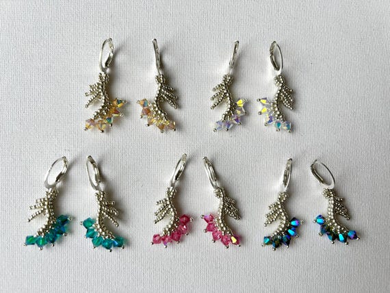 FireHorse earrings beading TUTORIAL