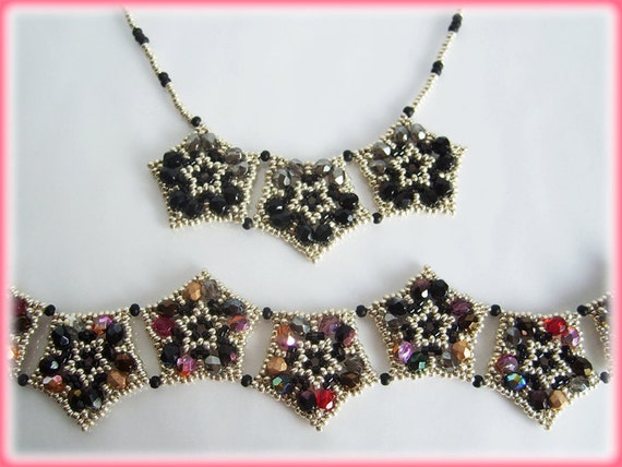 Drak Romance necklace beading TUTORIAL