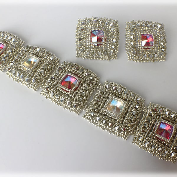 BlindingSquare set beading TUTORIAL