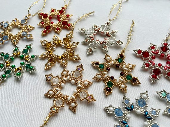 XMas BlankStar beading TUTORIAL