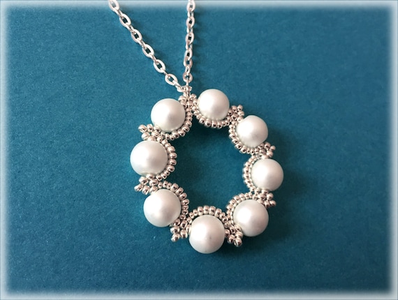 HarmonyRound pendant beading TUTORIAL