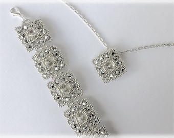 Ensemble de perles CrystalSquare TUTORIEL