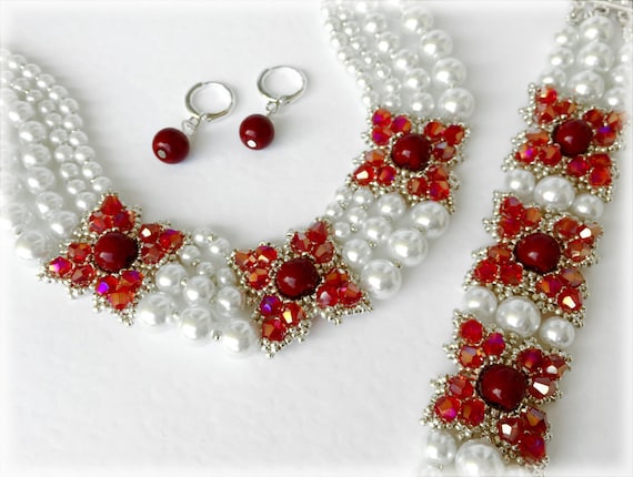 ClassiClaret set beading TUTORIAL