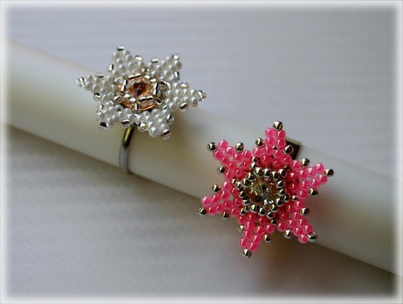 Squill ring beading TUTORIAL