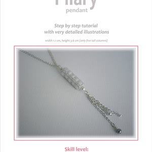 Pilary pendant beading TUTORIAL image 4