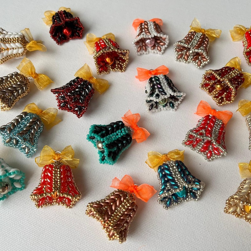 Beading Patterns Bell - Etsy