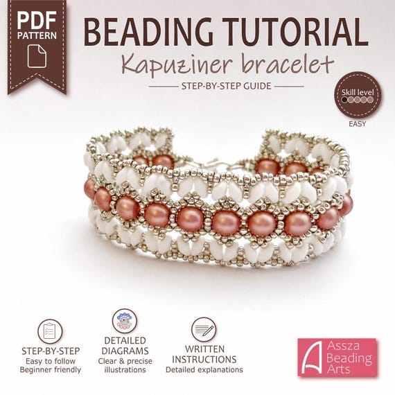 Kapuziner bracelet beading TUTORIAL