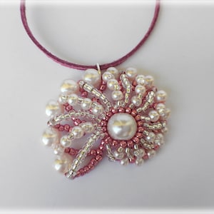 SnailShell pendant beading TUTORIAL