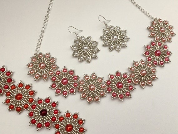 LightDaisy set beading TUTORIAL