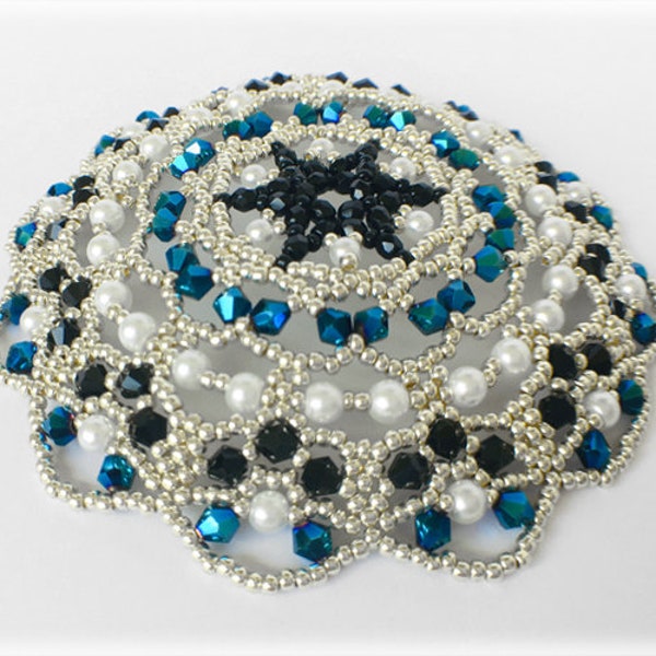 Jüdische Kippah religiöse tragen Perlen TUTORIAL