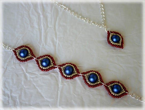 BluEyes set beading TUTORIAL