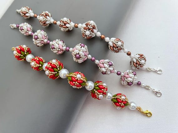 LanternBerries beading TUTORIAL