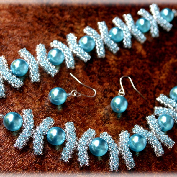 XOXO set beading TUTORIAL